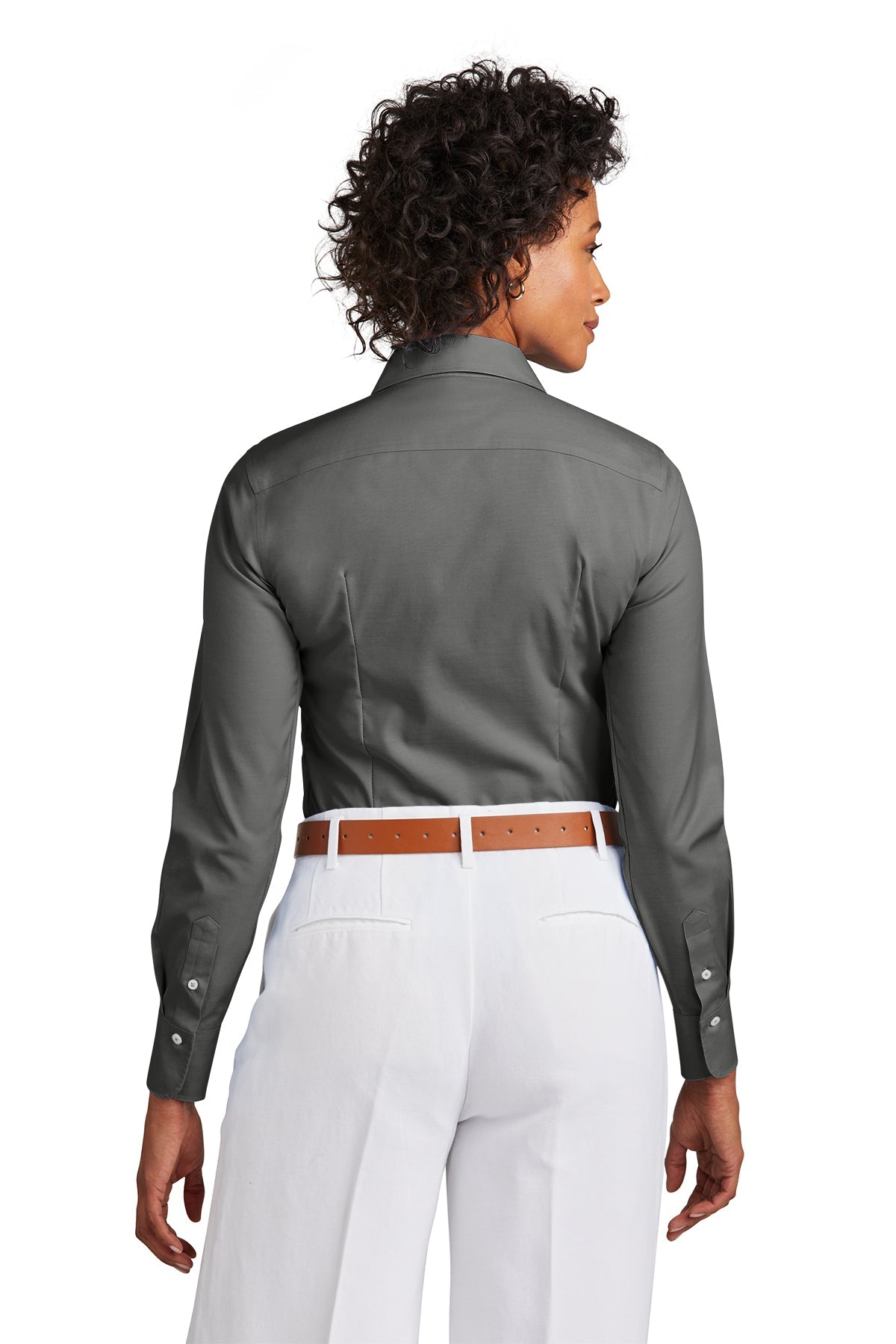 Branded Brooks Brothers Women's Stretch Pinpoint Shirt Deep Black Branded Brooks Brothers Women's Stretch Pinpoint Shirt Deep Black