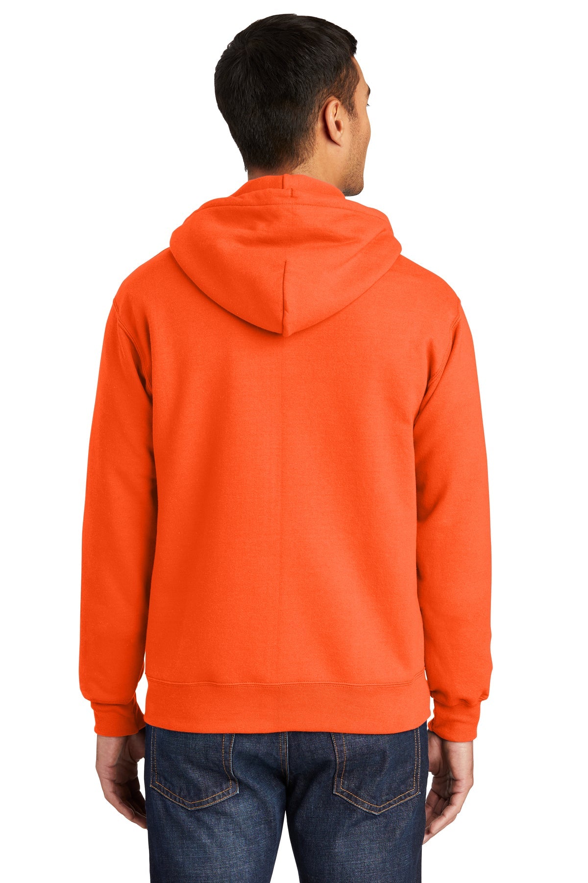 port & company_pc90zh _safety orange_company_logo_sweatshirts