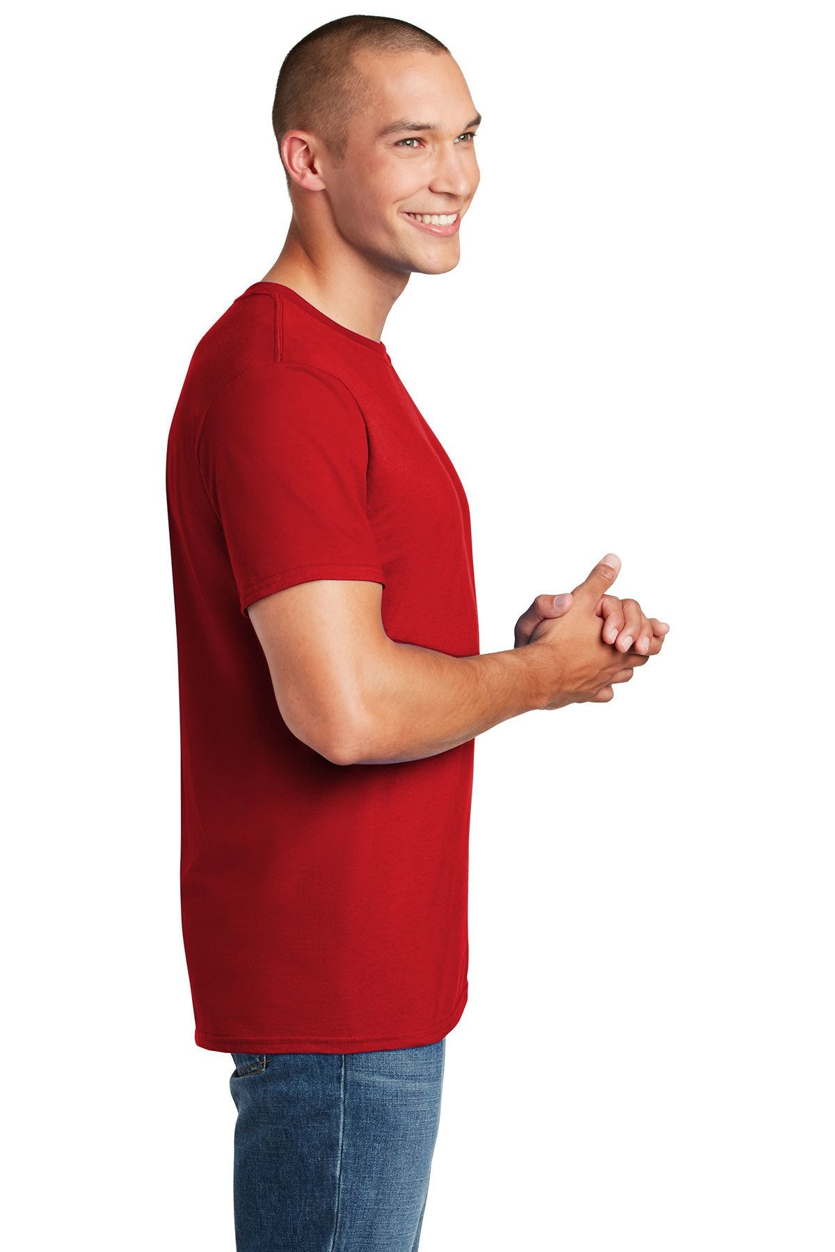 Gildan cherry red outlet t shirt