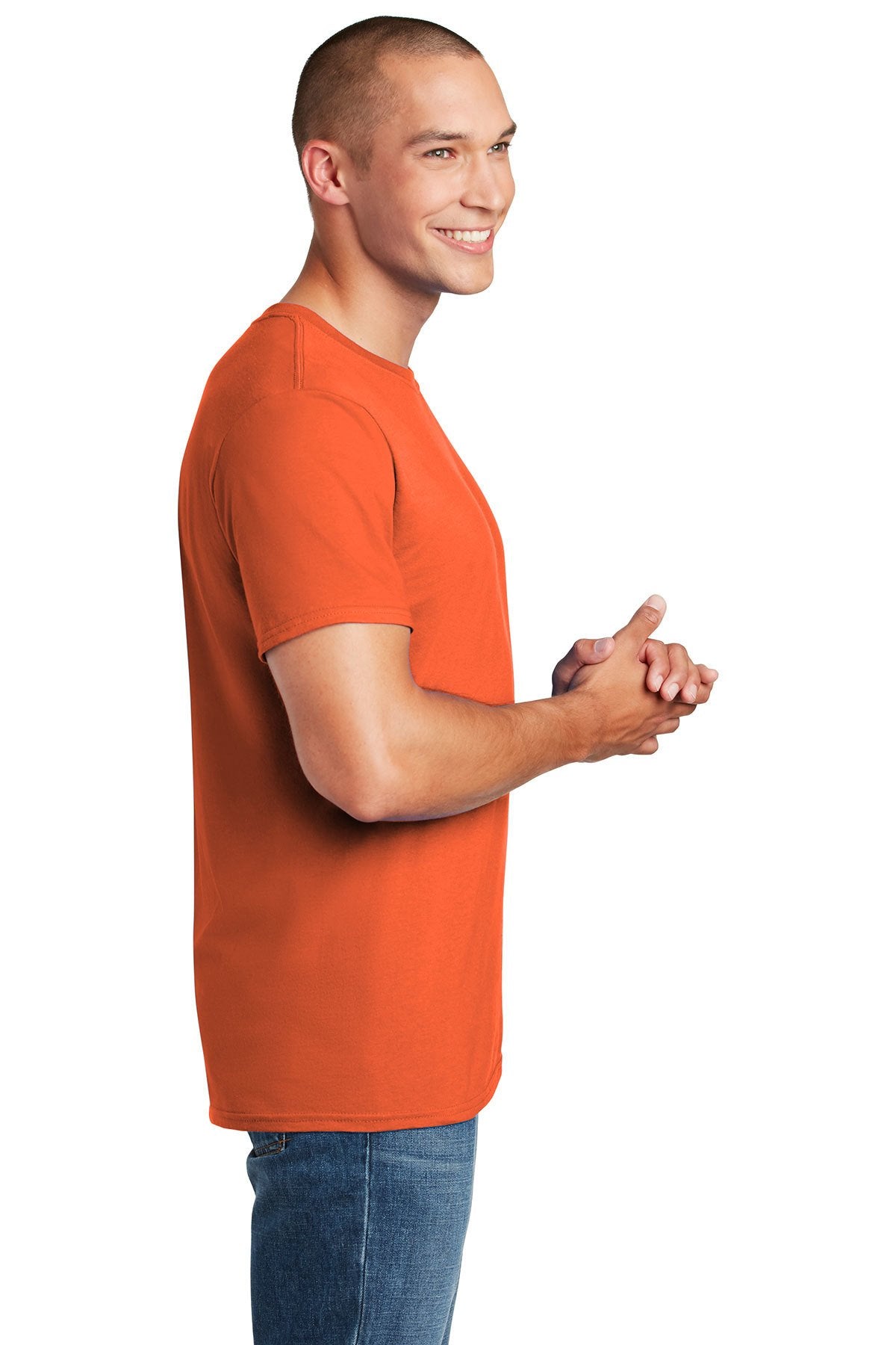 gildan softstyle t shirt 64000 orange