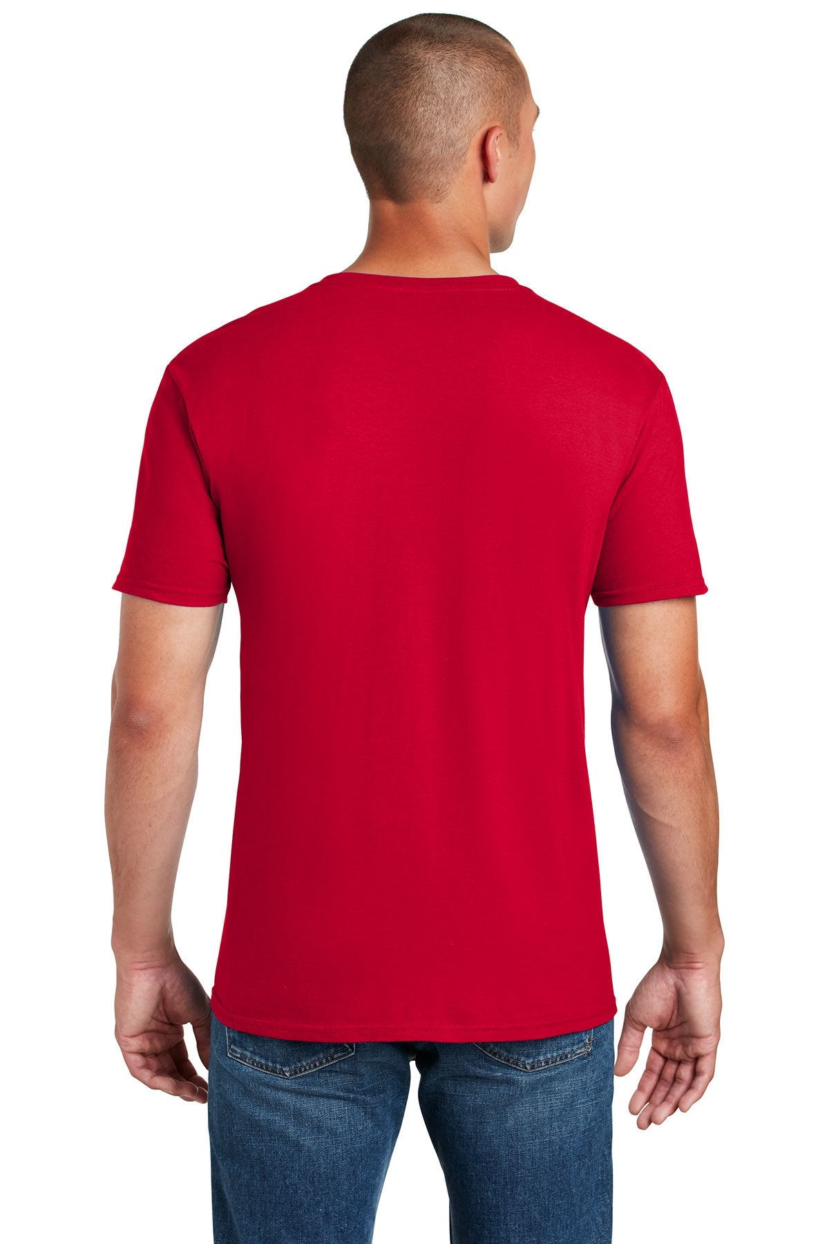 gildan softstyle t shirt 64000 red