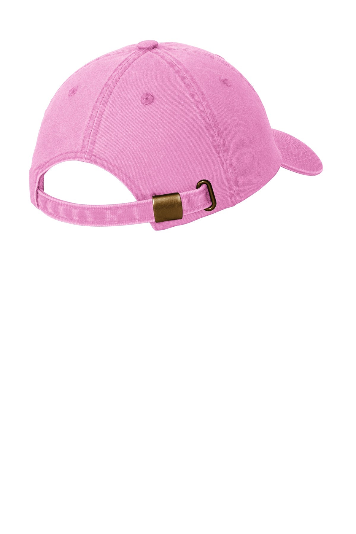 Port Authority Garment-Washed Custom Caps, Bright Pink