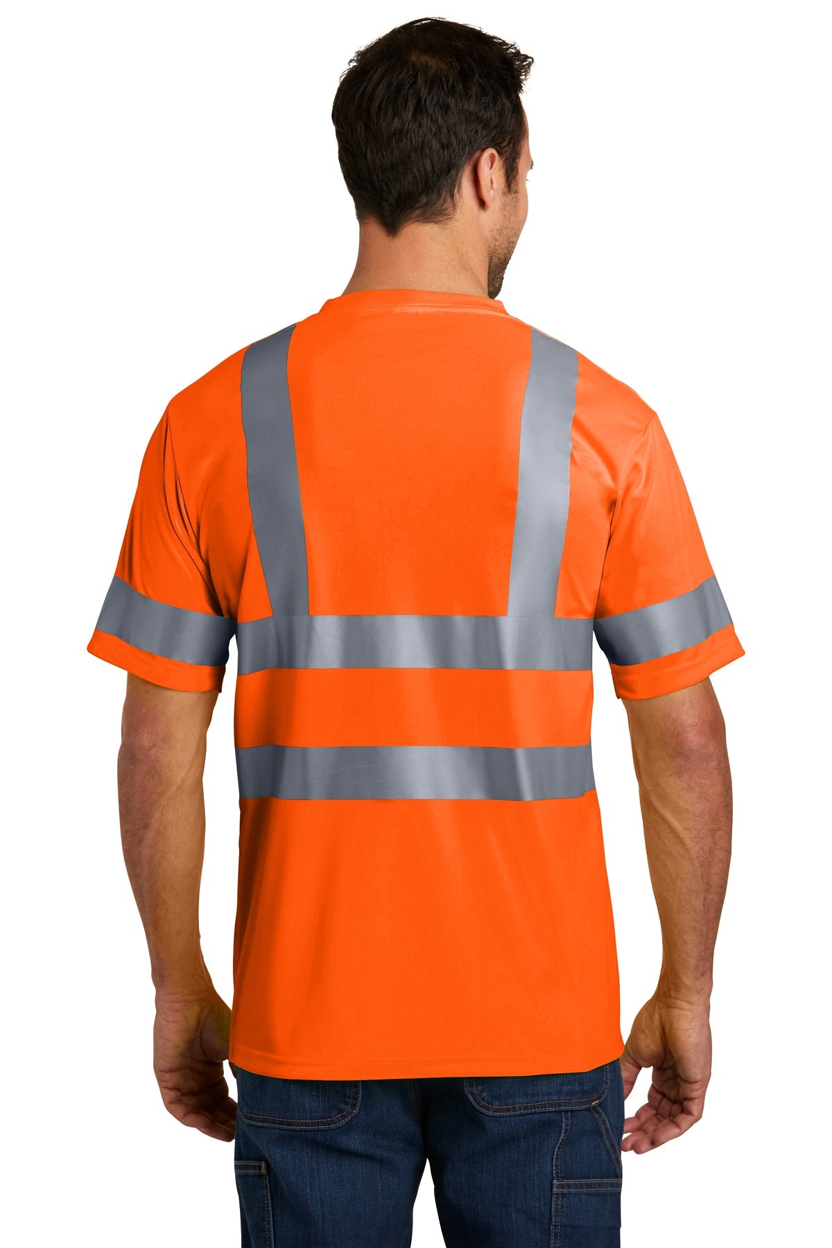 CornerStone - ANSI 107 Class 3 Short Sleeve Snag-Resistant Reflective T-Shirt