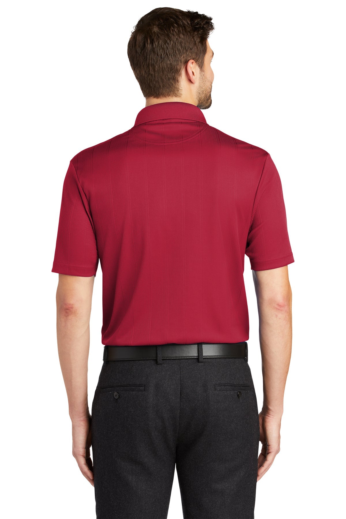 port authority_k528 _rich red_company_logo_polos