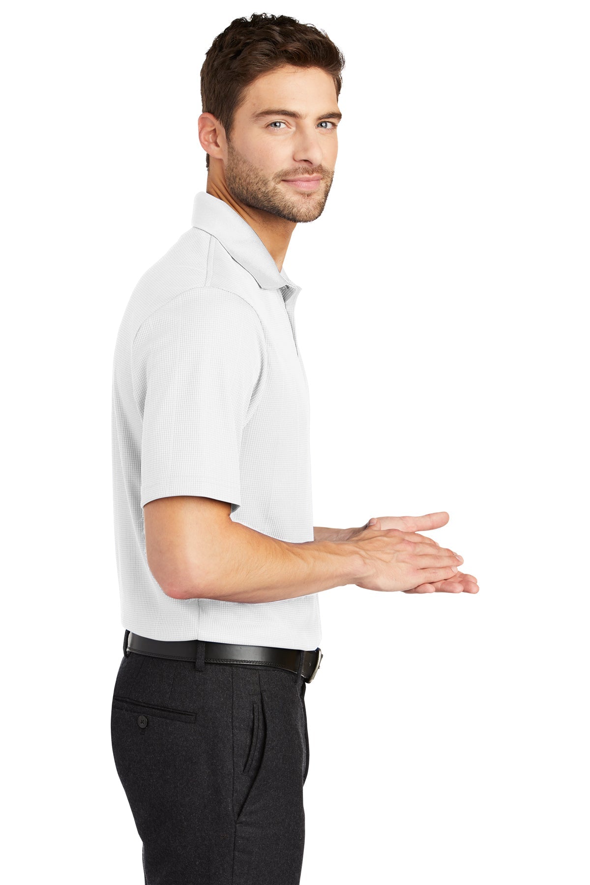 port authority_k528 _white_company_logo_polos