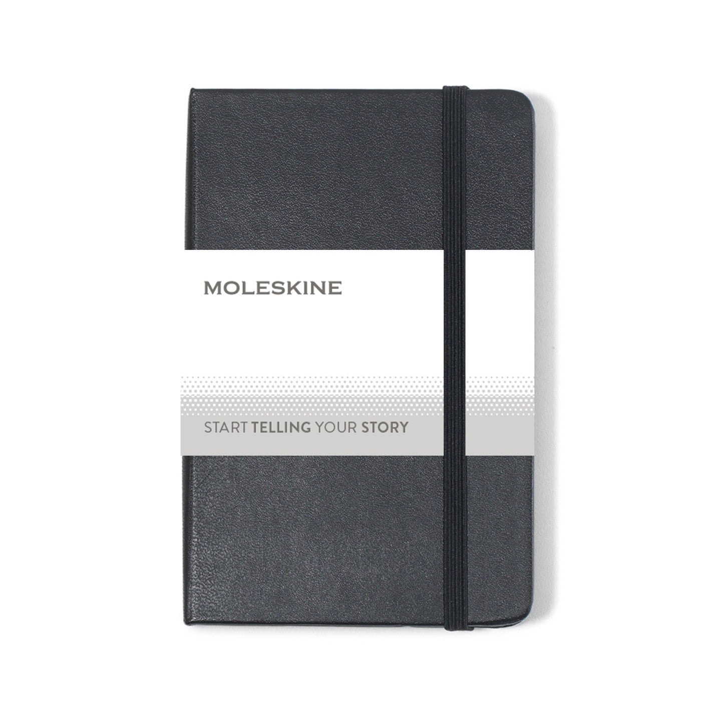 Moleskine Hard Cover Plain Pocket Notebook Black