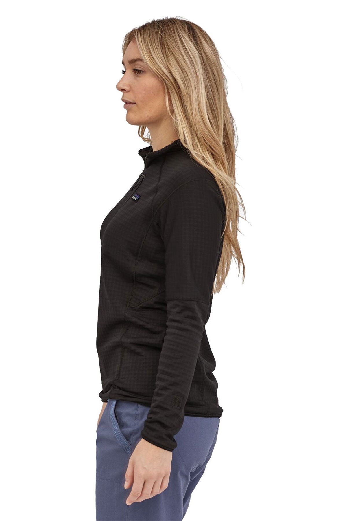 Patagonia Womens R1 Customized Pullovers, Black