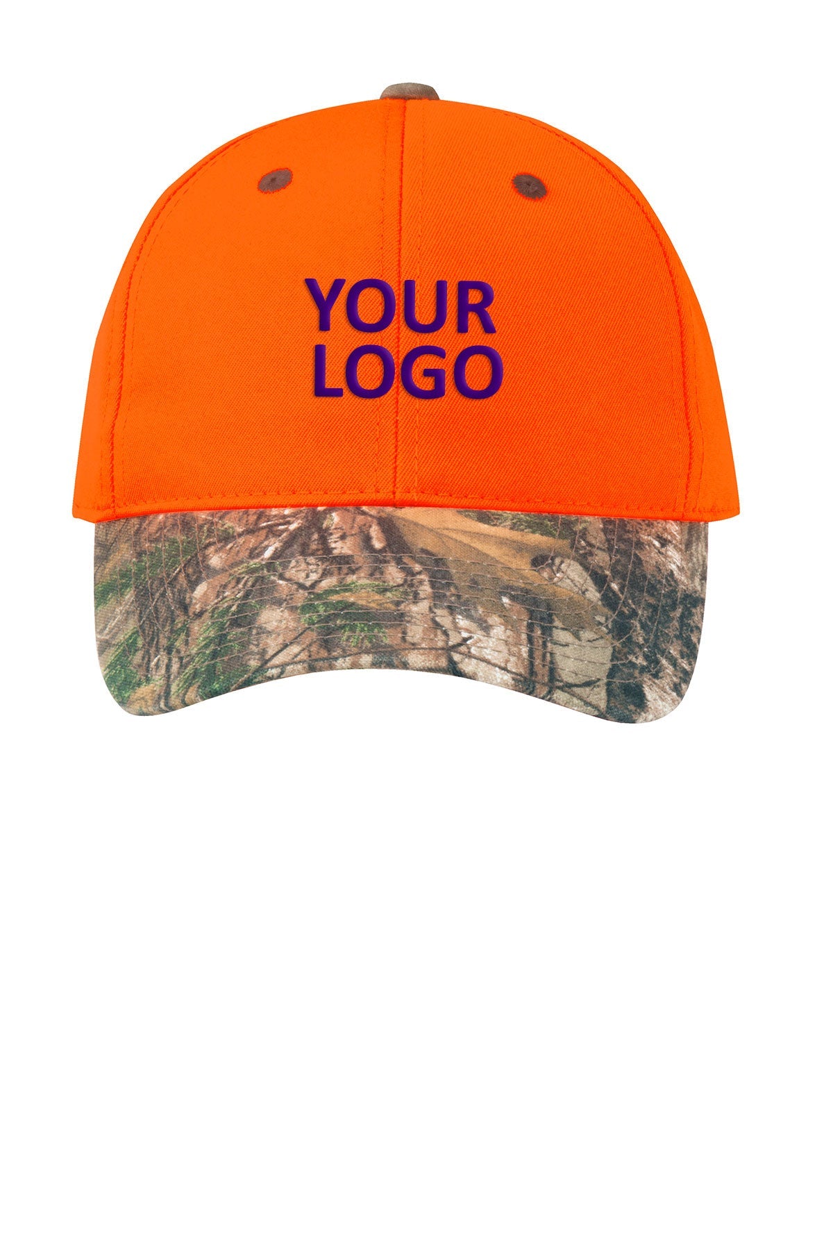 Port Authority Enhanced Visibility Cap with Camo Brim