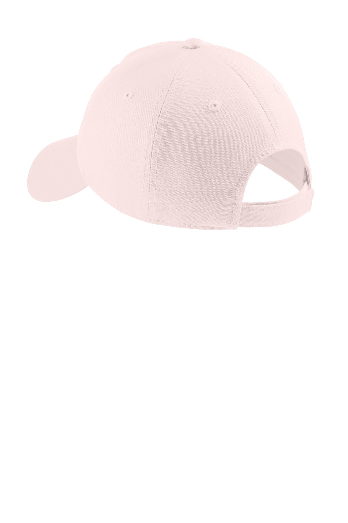 Port & Company Soft Brushed Custom Canvas Caps, Light Pink