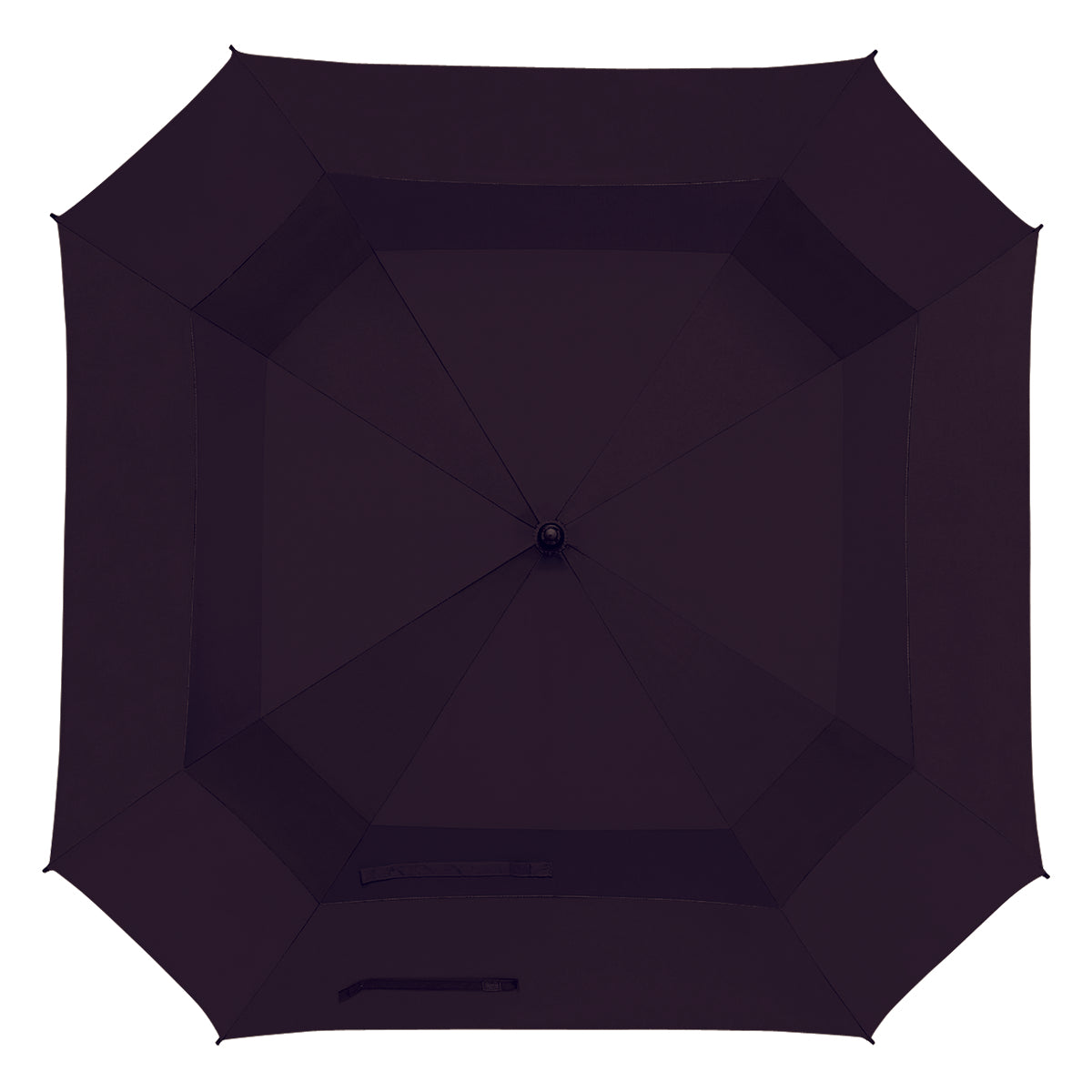 60" Arc Square Umbrella, Black