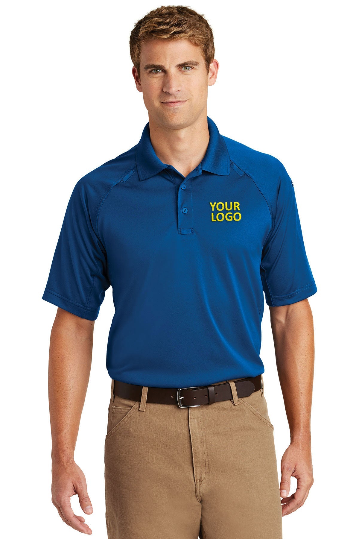 CornerStone Royal CS410 embroidered polo shirts for business