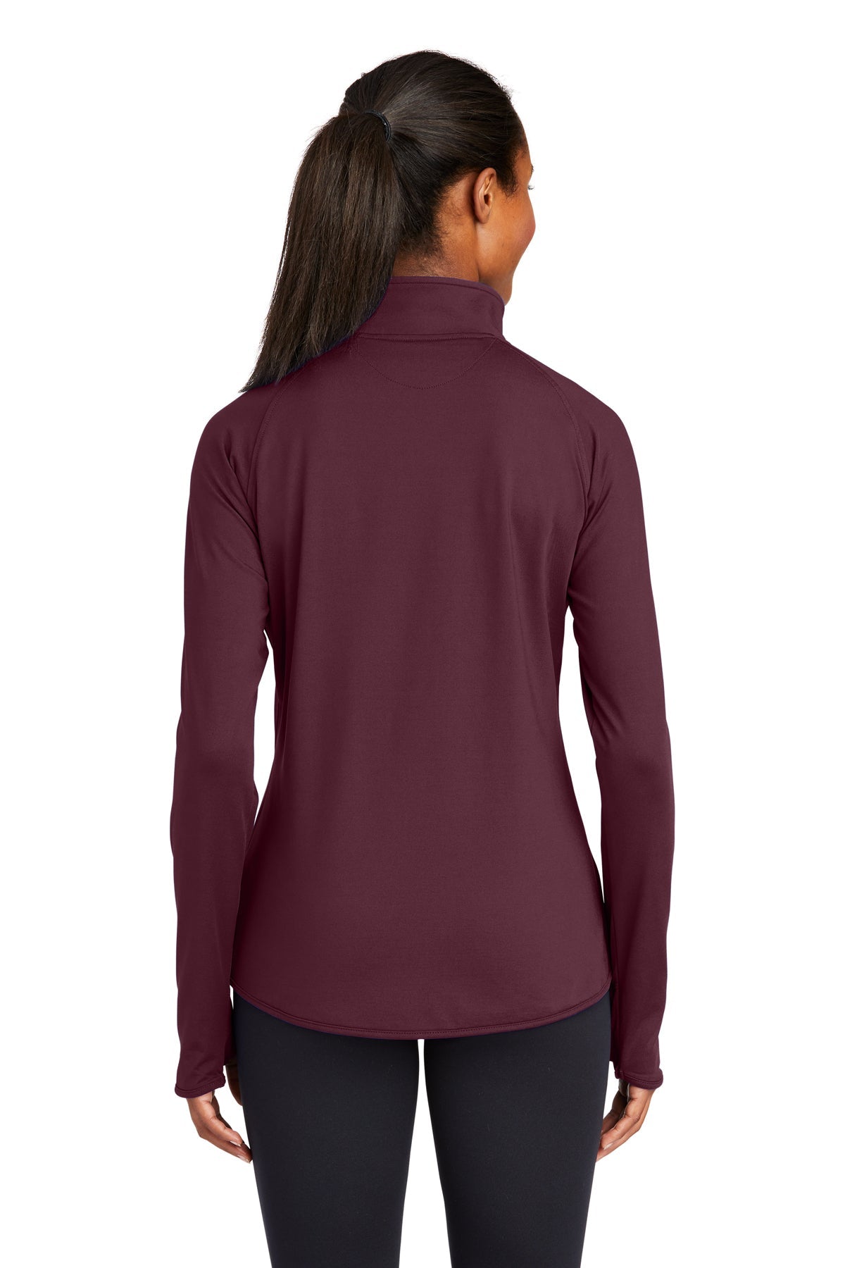 sport-tek_lst850 _maroon_company_logo_sweatshirts