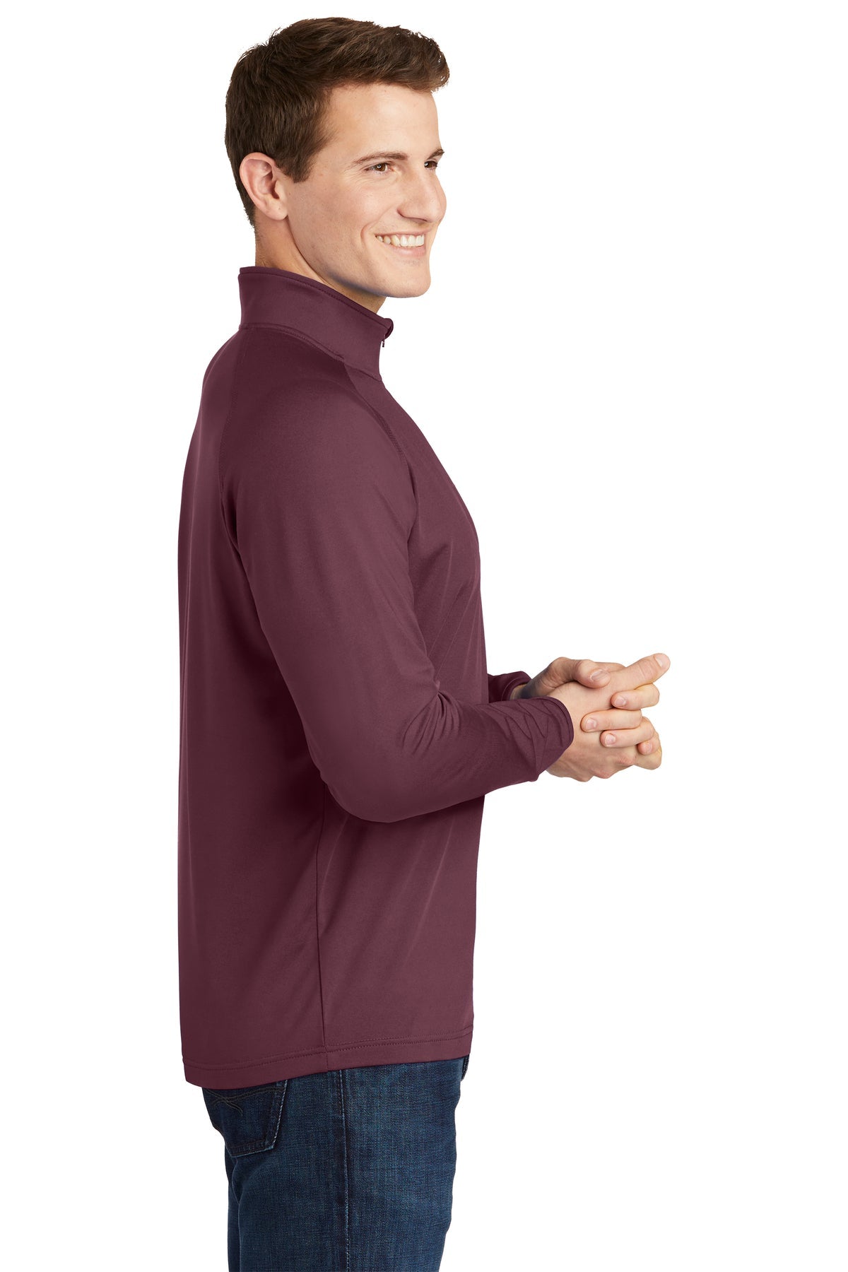 sport-tek_st850 _maroon_company_logo_sweatshirts