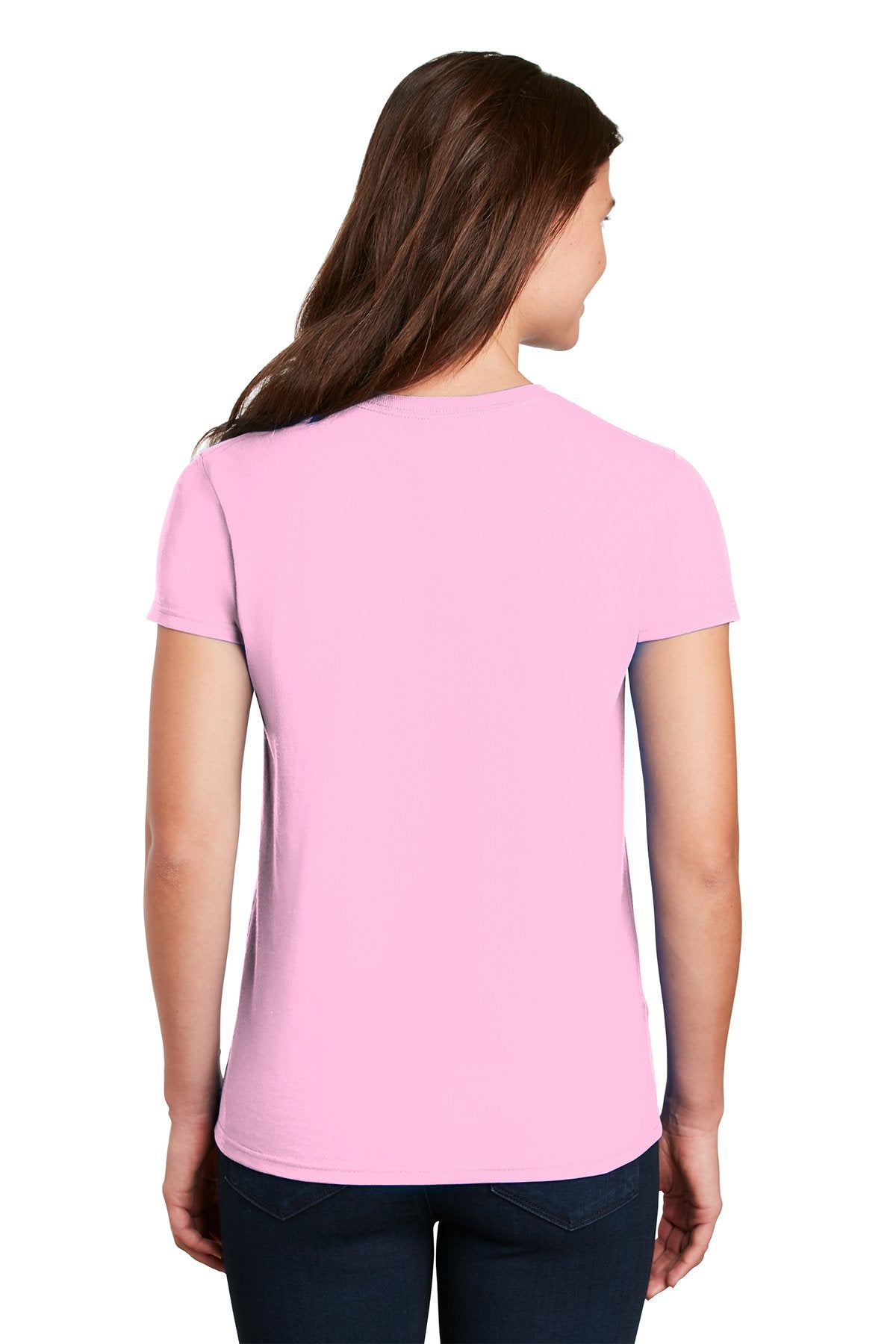 gildan ladies ultra cotton t shirt 2000l light pink