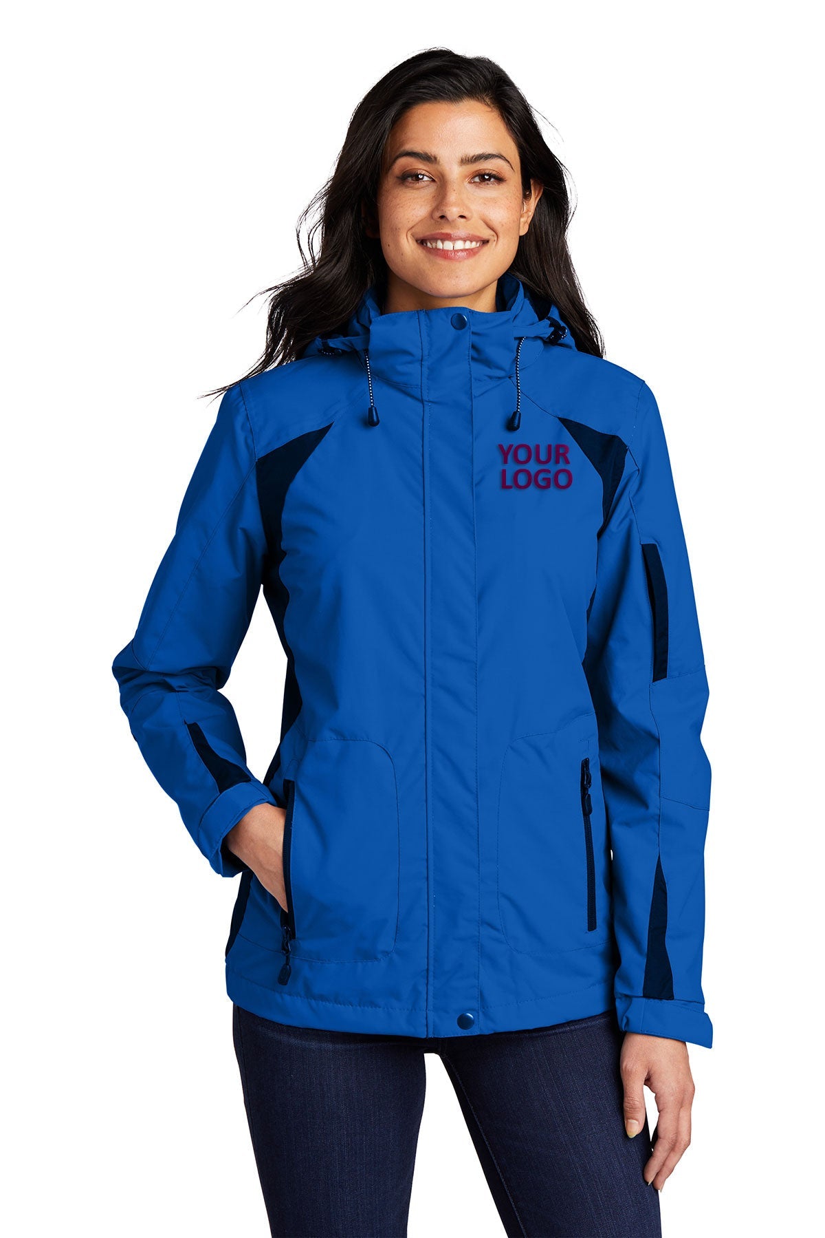 Port Authority Ladies All-Season II Custom Jackets, Snorkel Blue/ Black