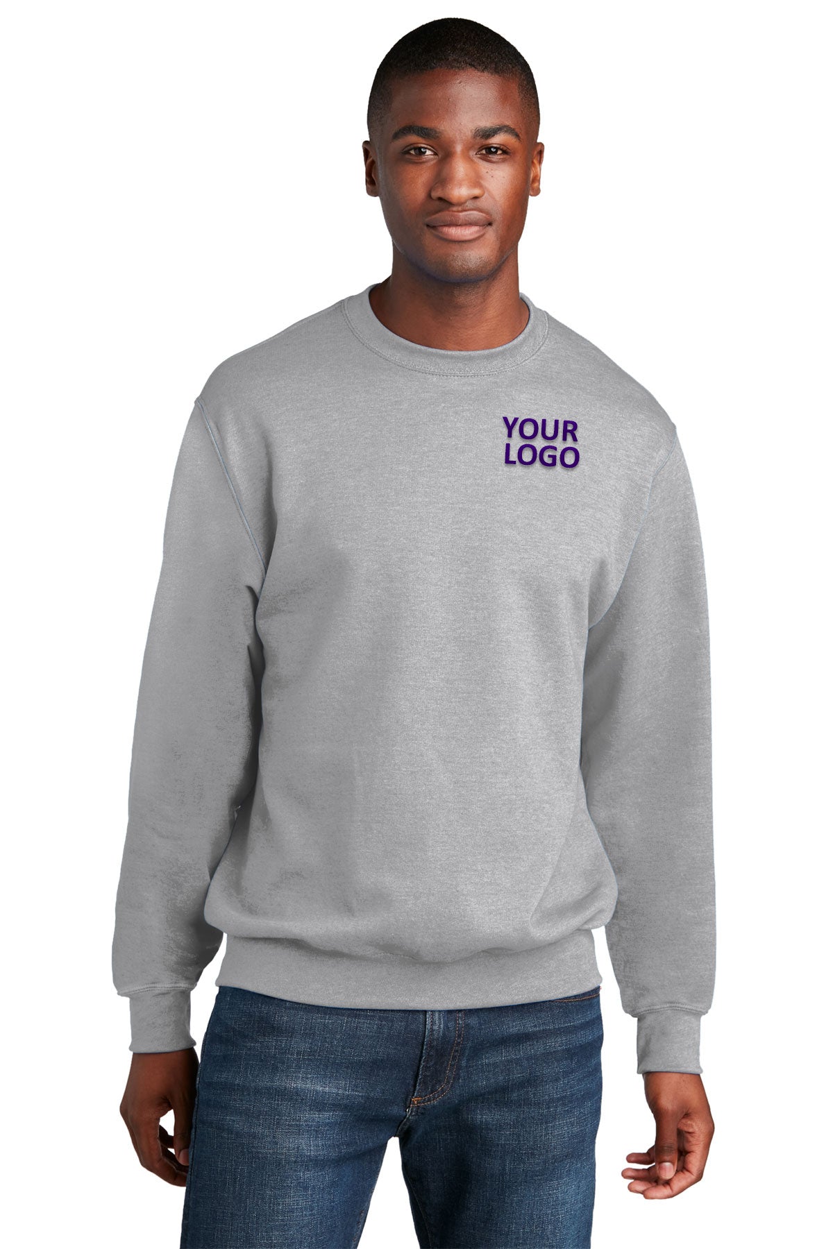 port & company ash pc78 custom sweatshirts for business