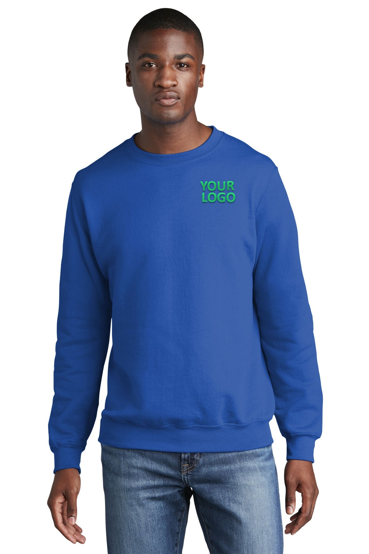 port & company royal pc78 company sweatshirts embroidered