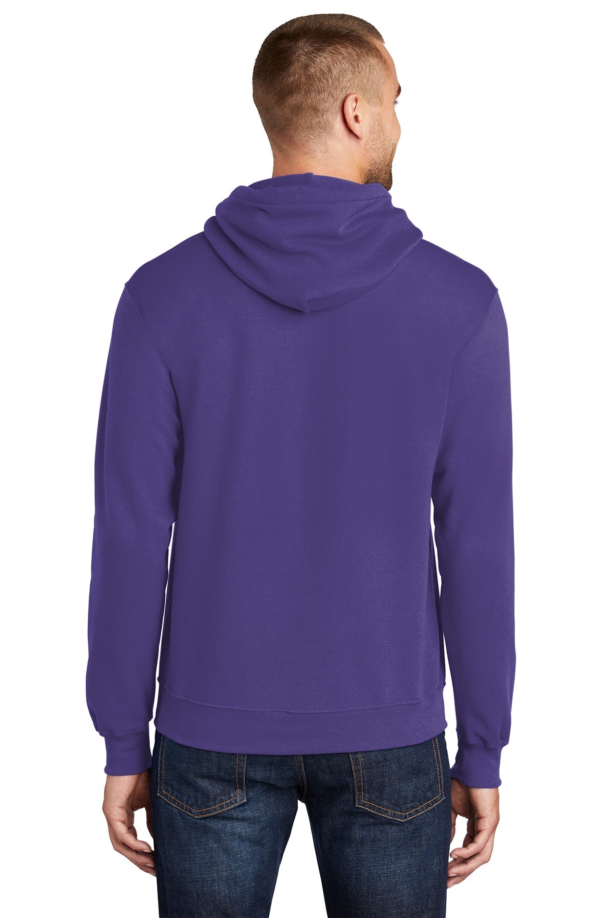 port & company_pc78h _purple_company_logo_sweatshirts