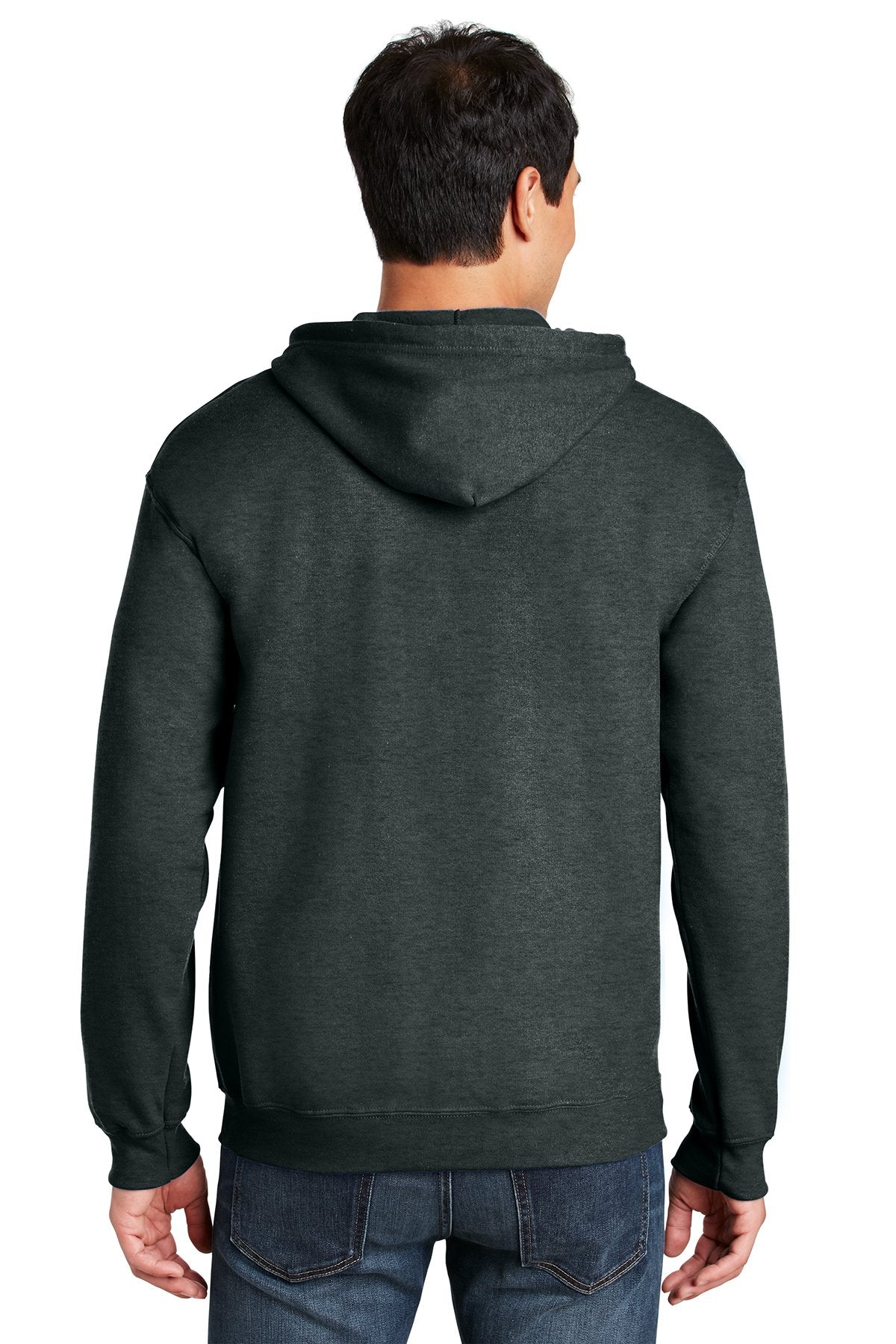 Gildan charcoal grey online hoodie