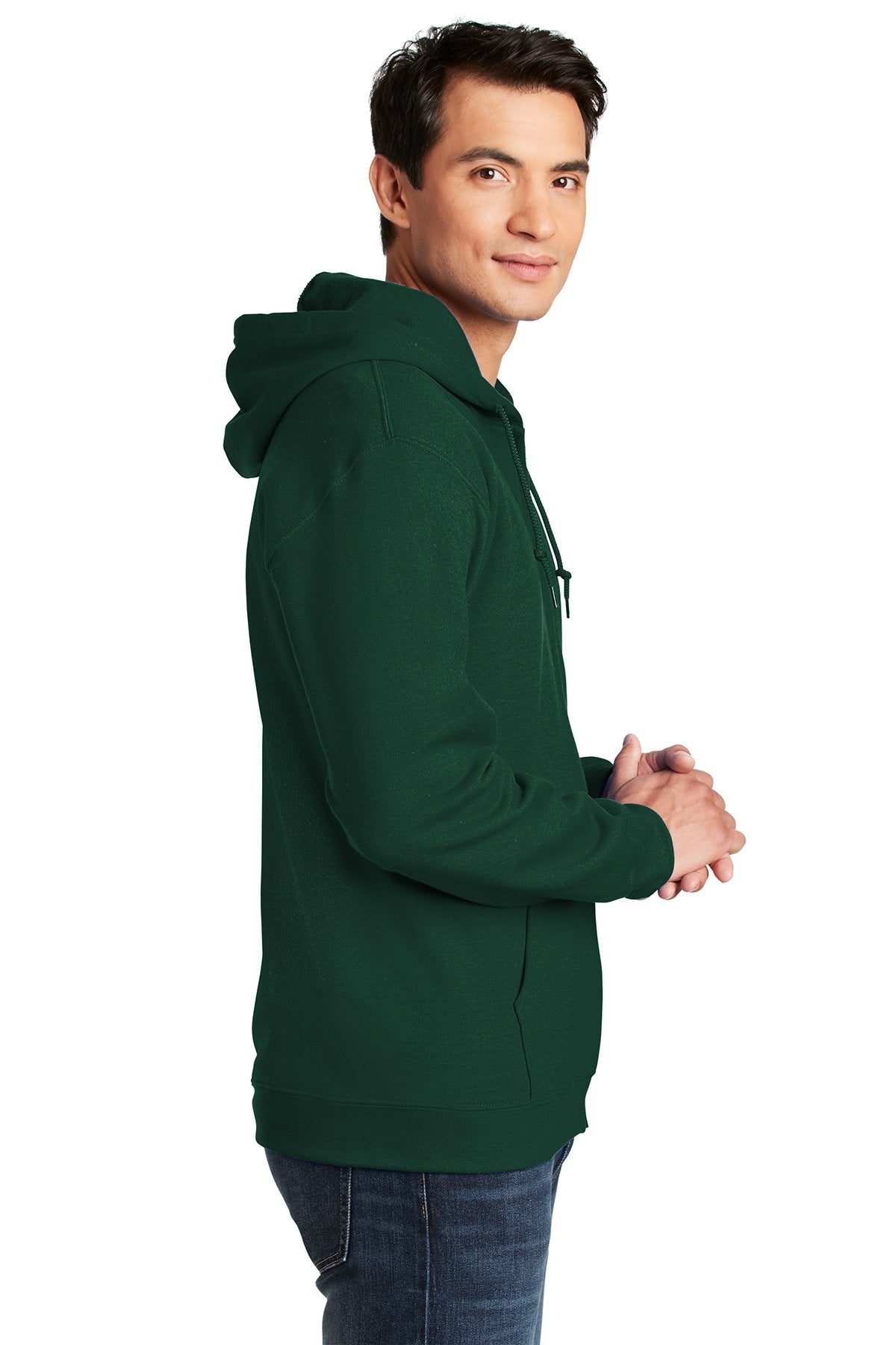 Forest green gildan clearance hoodie