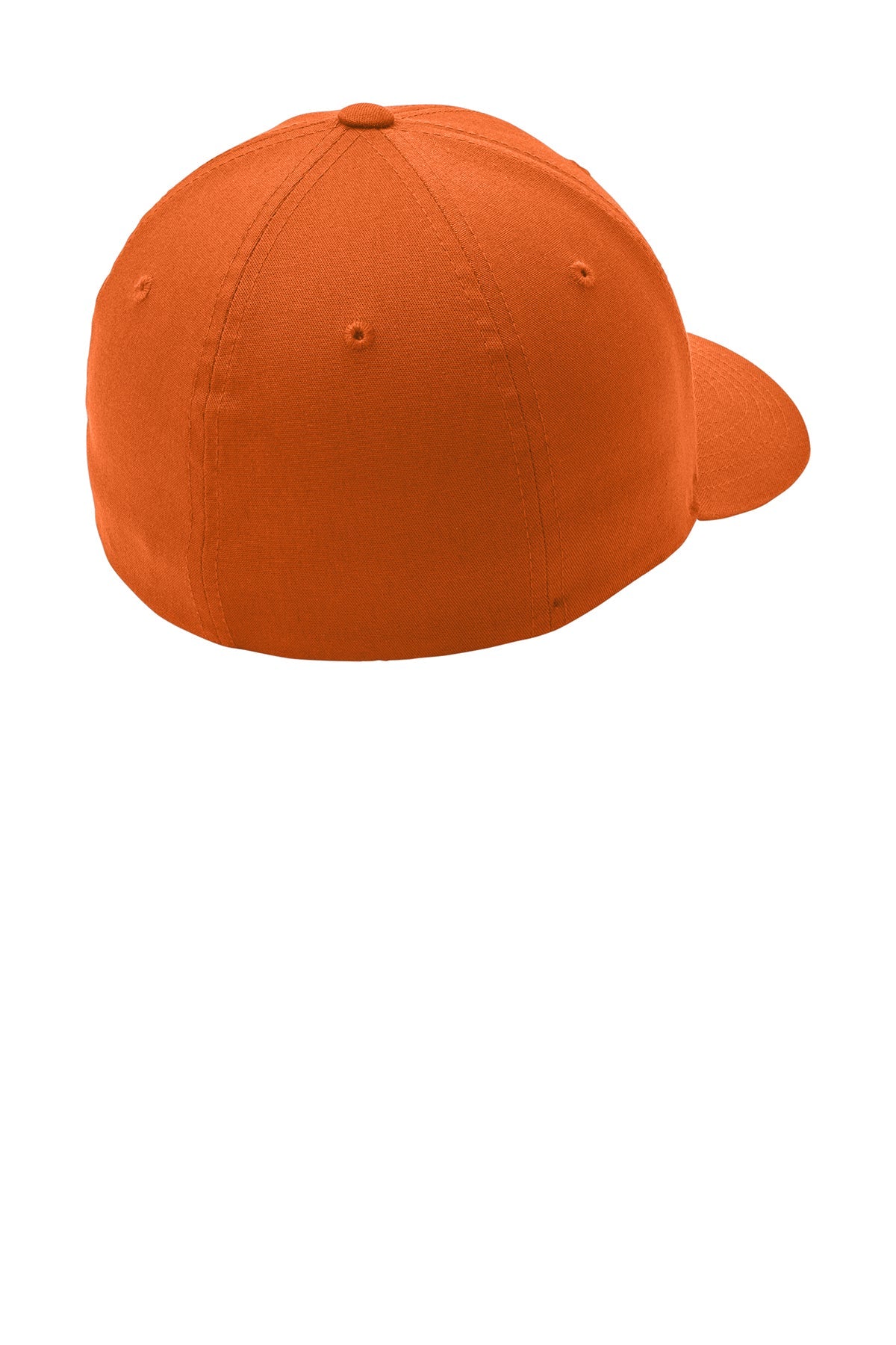 Port Authority Flexfit Cotton Twill Customized Caps, Orange