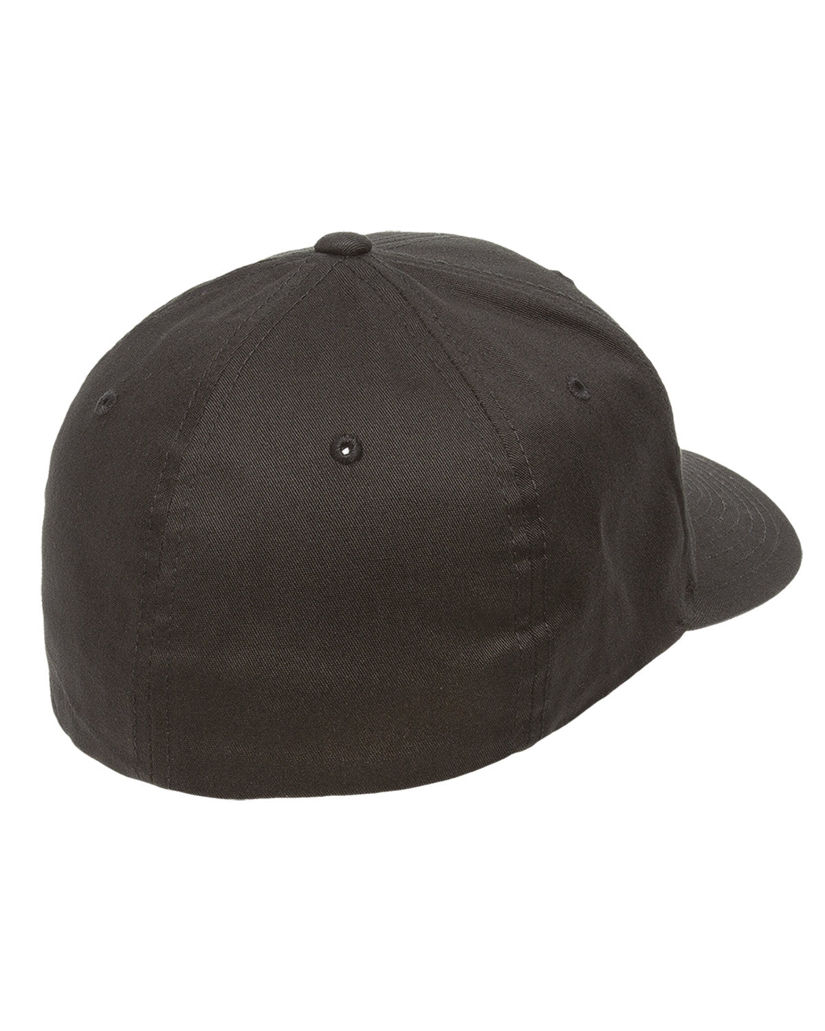 Flexfit Value Cotton Twill Custom Caps, Black