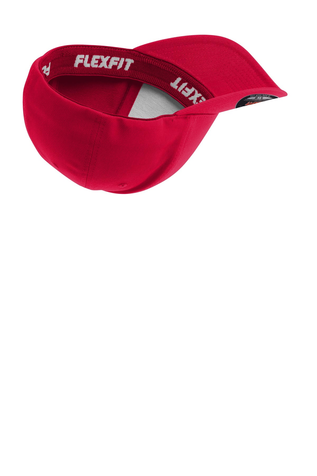 Sport-Tek Flexfit Custom Performance Solid Caps, True Red