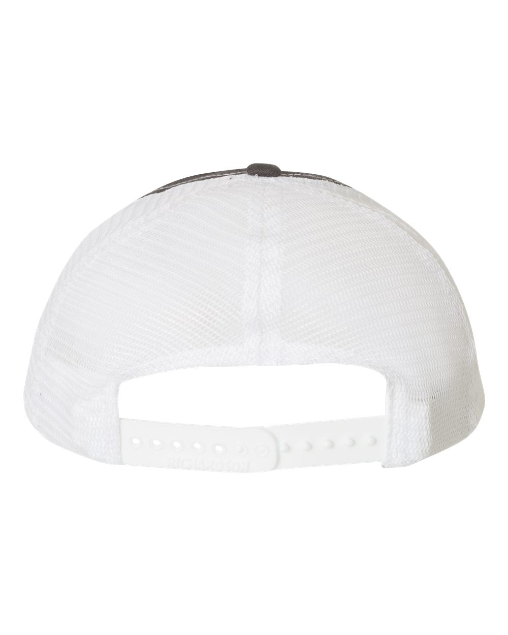 Richardson Garment-Washed Custom Trucker Caps, Charcoal White