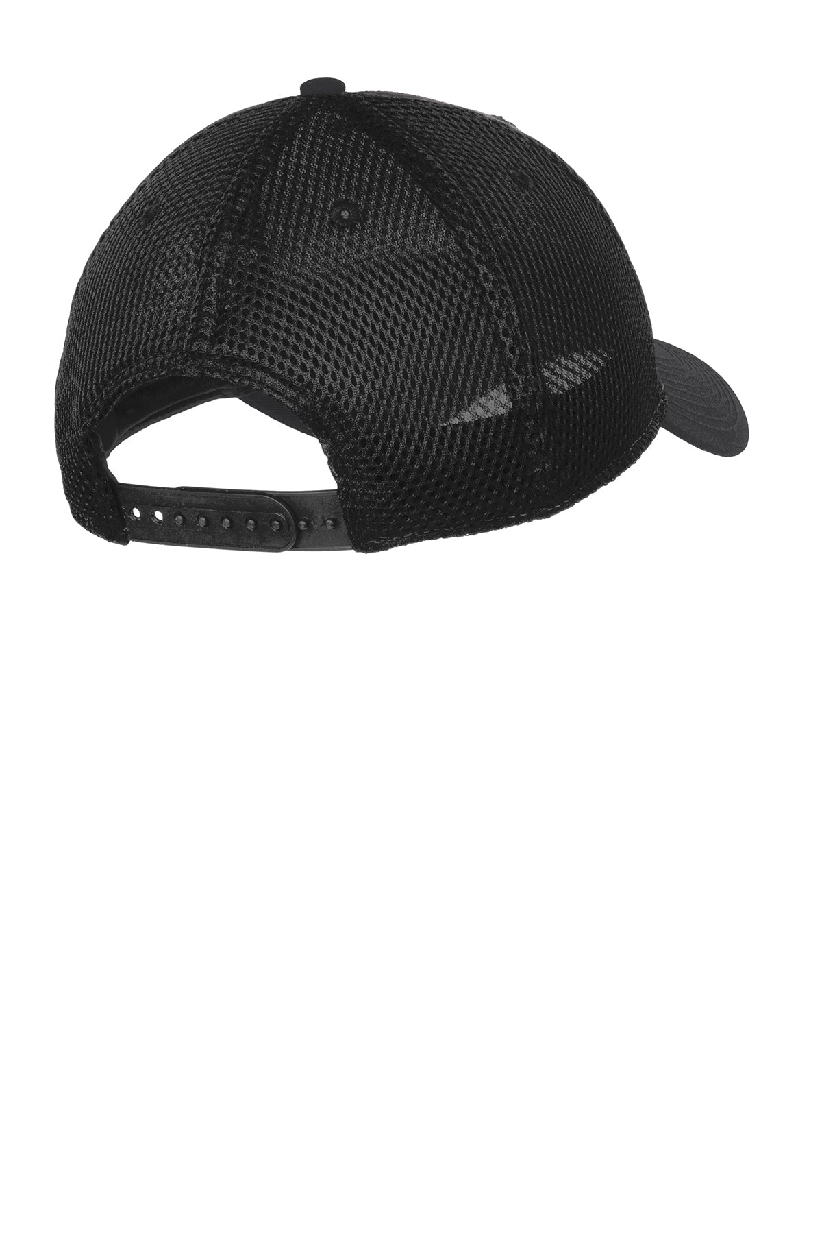 New Era Snapback Contrast Front Mesh Customized Caps, Charcoal/Black