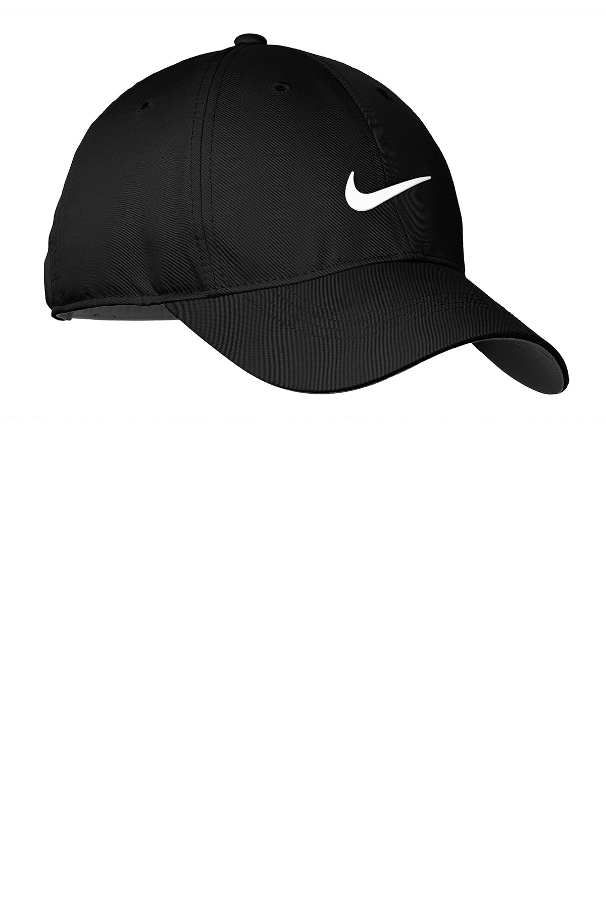 Nike Dri-FIT Swoosh Front Customized Caps, Black