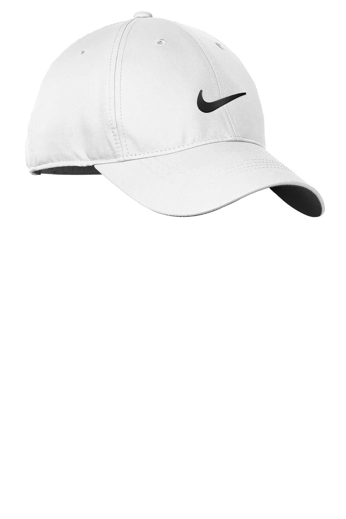 Nike Dri-FIT Swoosh Front Customized Caps, White