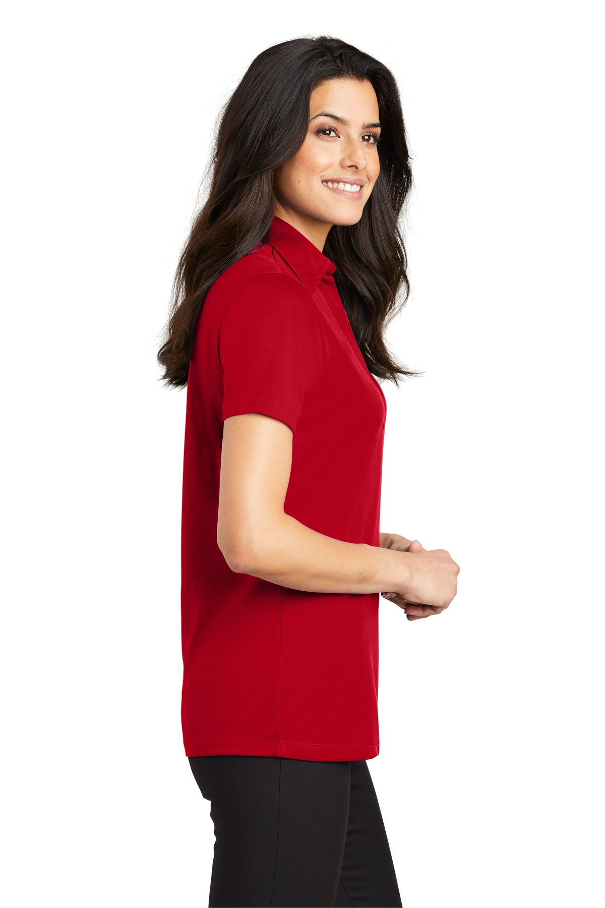 port authority_l540 _red_company_logo_polos