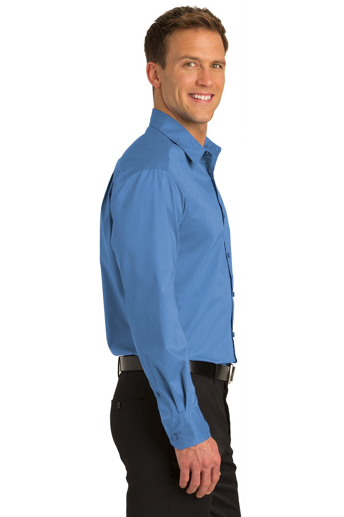port authority_s646 _moonlight blue_company_logo_button downs