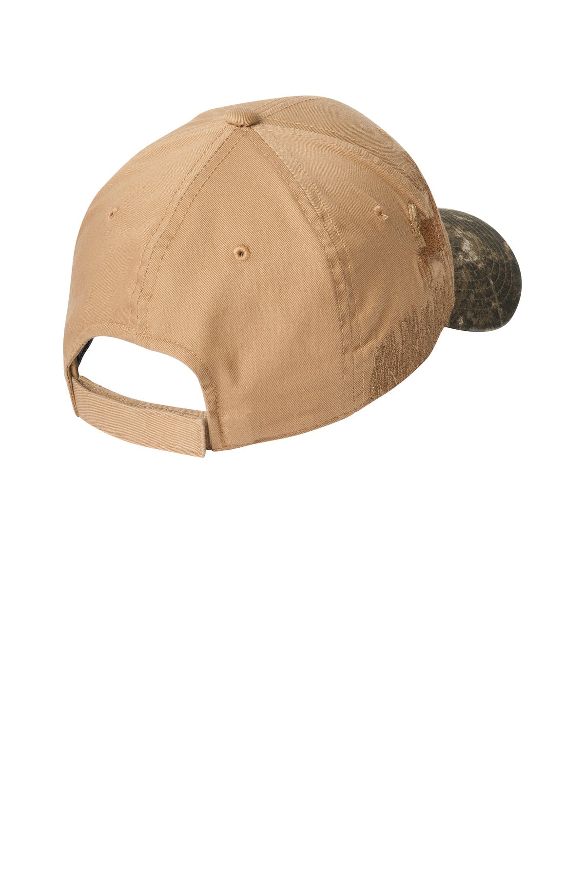 Port Authority Embroidered Camouflage Branded Caps, Mossy Oak New Break-up/ Tan/ Deer