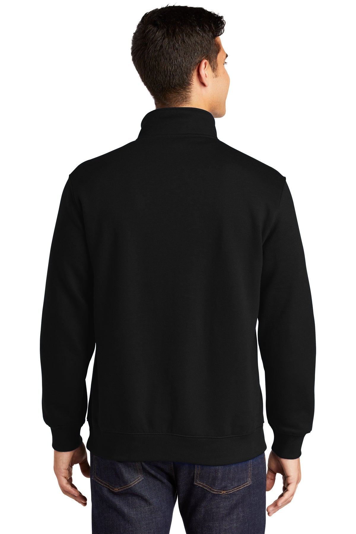 sport-tek_st253 _black_company_logo_sweatshirts