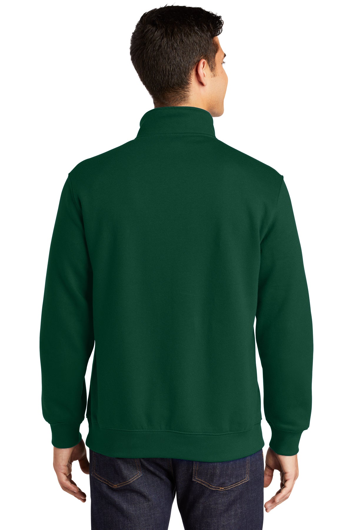 sport-tek_st253 _forest green_company_logo_sweatshirts