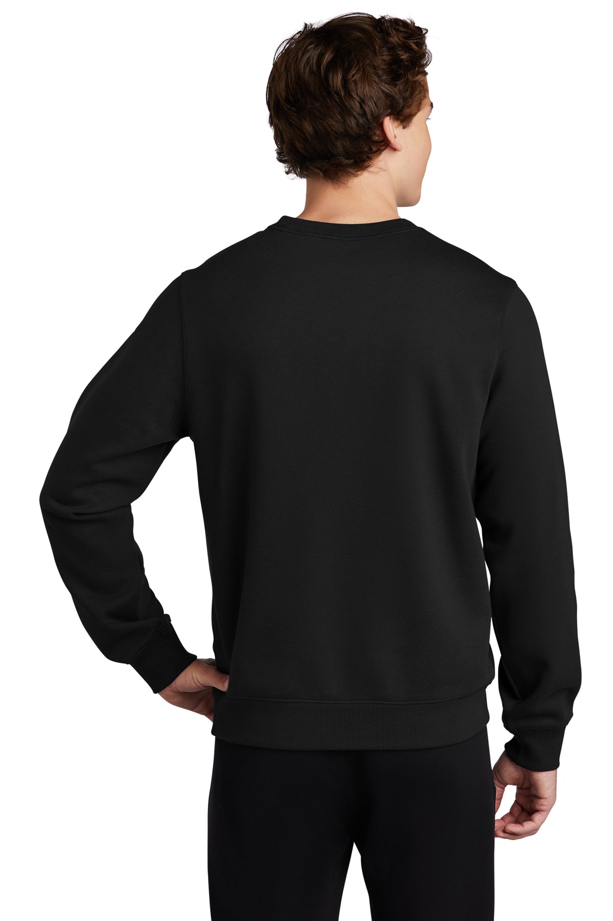 sport-tek_st266 _black_company_logo_sweatshirts