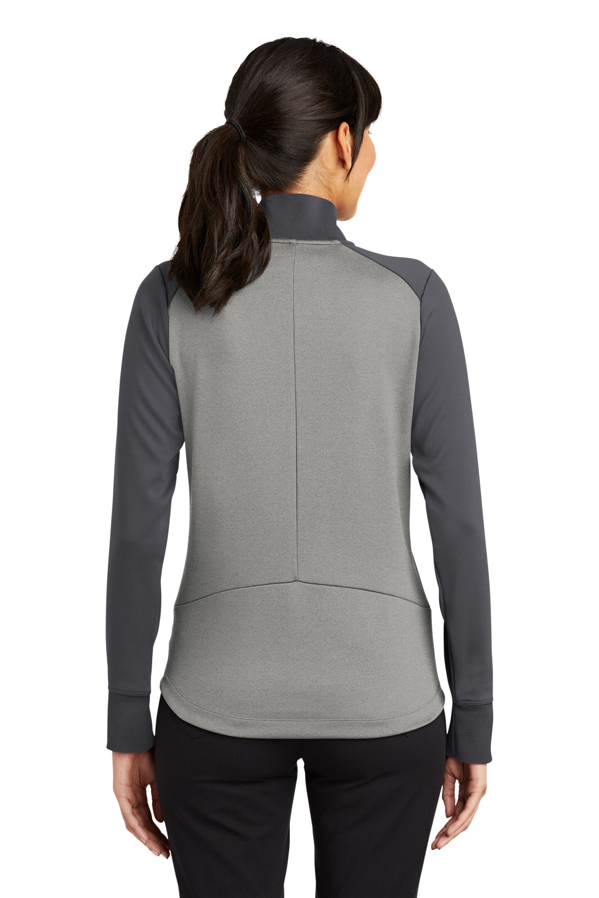 Nike Ladies Dri-FIT Custom Quarter Zip Cover-Ups, Athletic Grey Heather