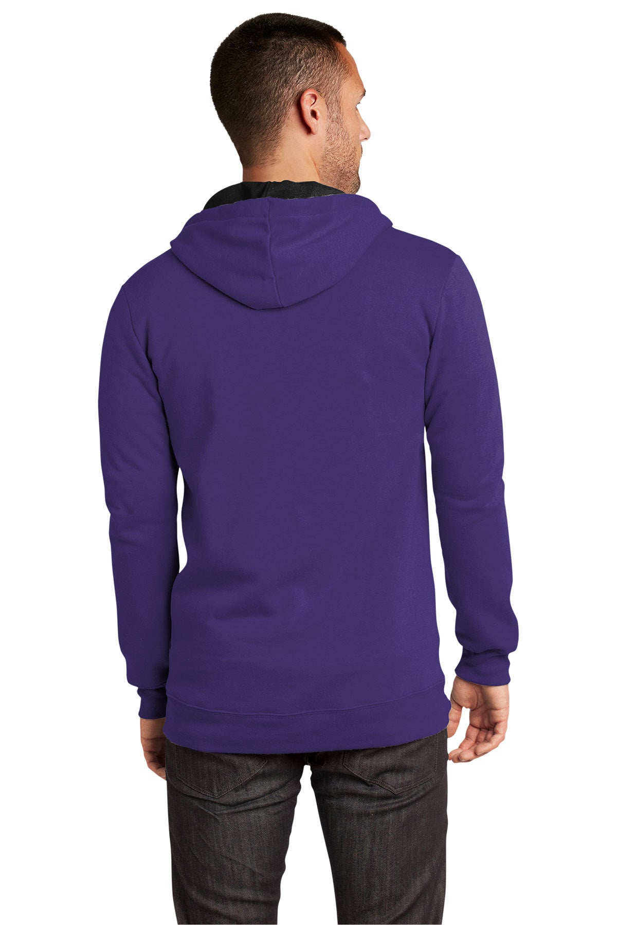 district_dt800 _purple_company_logo_sweatshirts