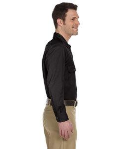 dickies_574_black_company_logo_button downs