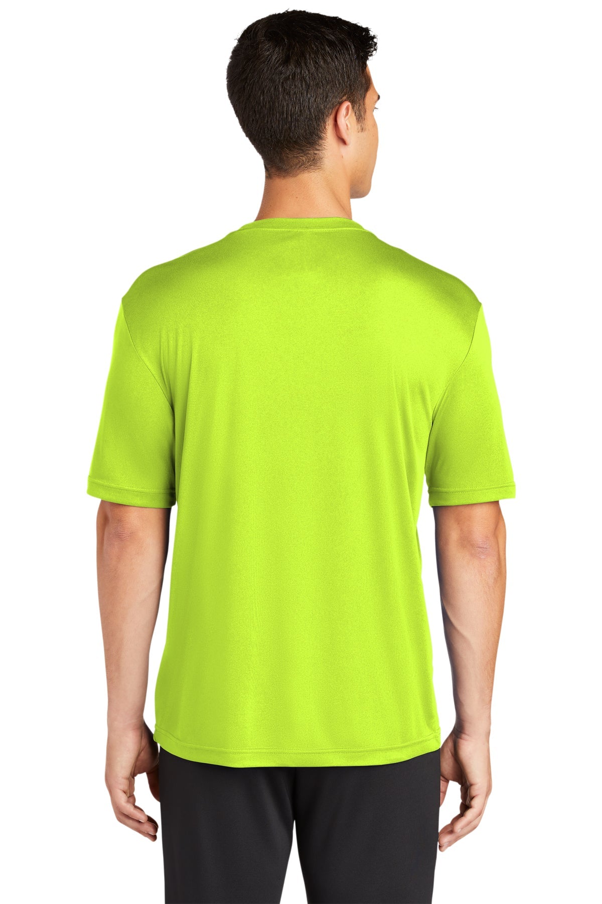 Sport-Tek Tall PosiCharge Customized Competitor Tee's, Neon Yellow