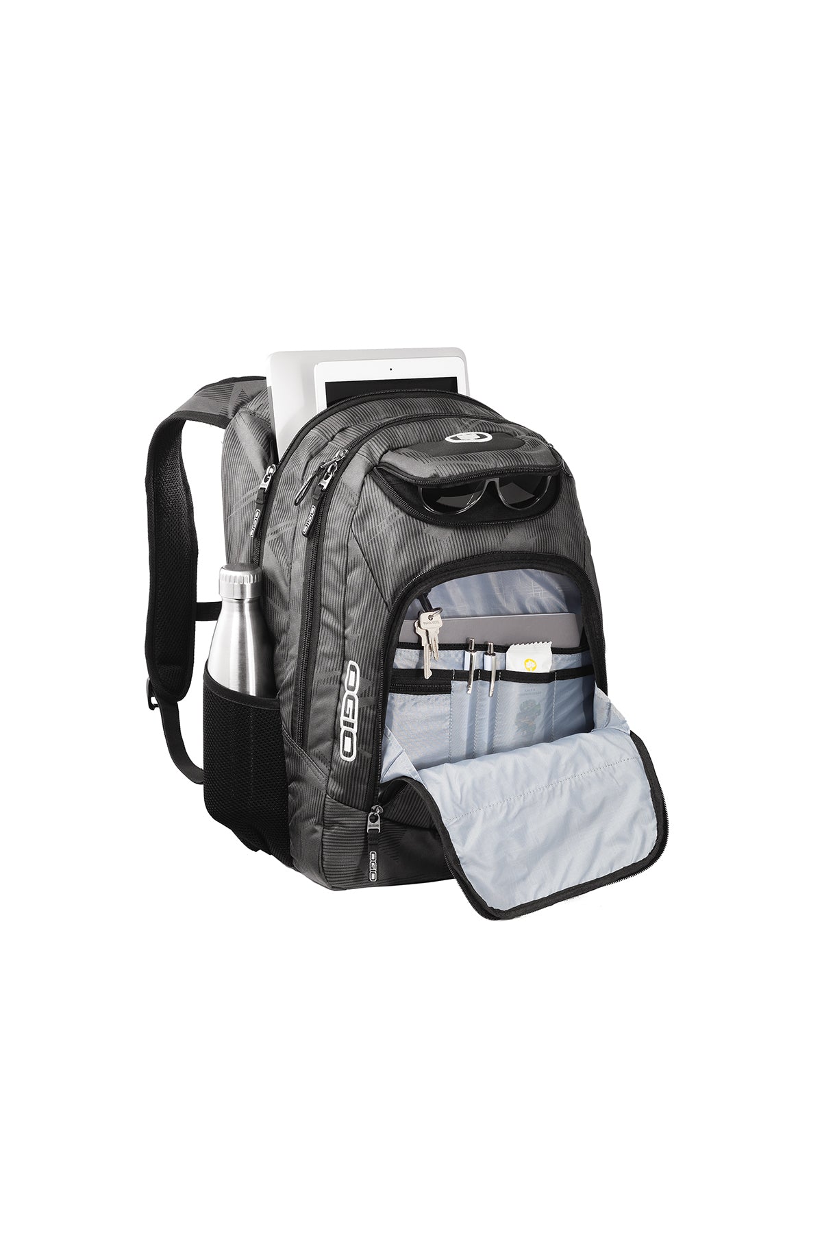 OGIO Excelsior Customzied Backpacks, Race Day/ Silver