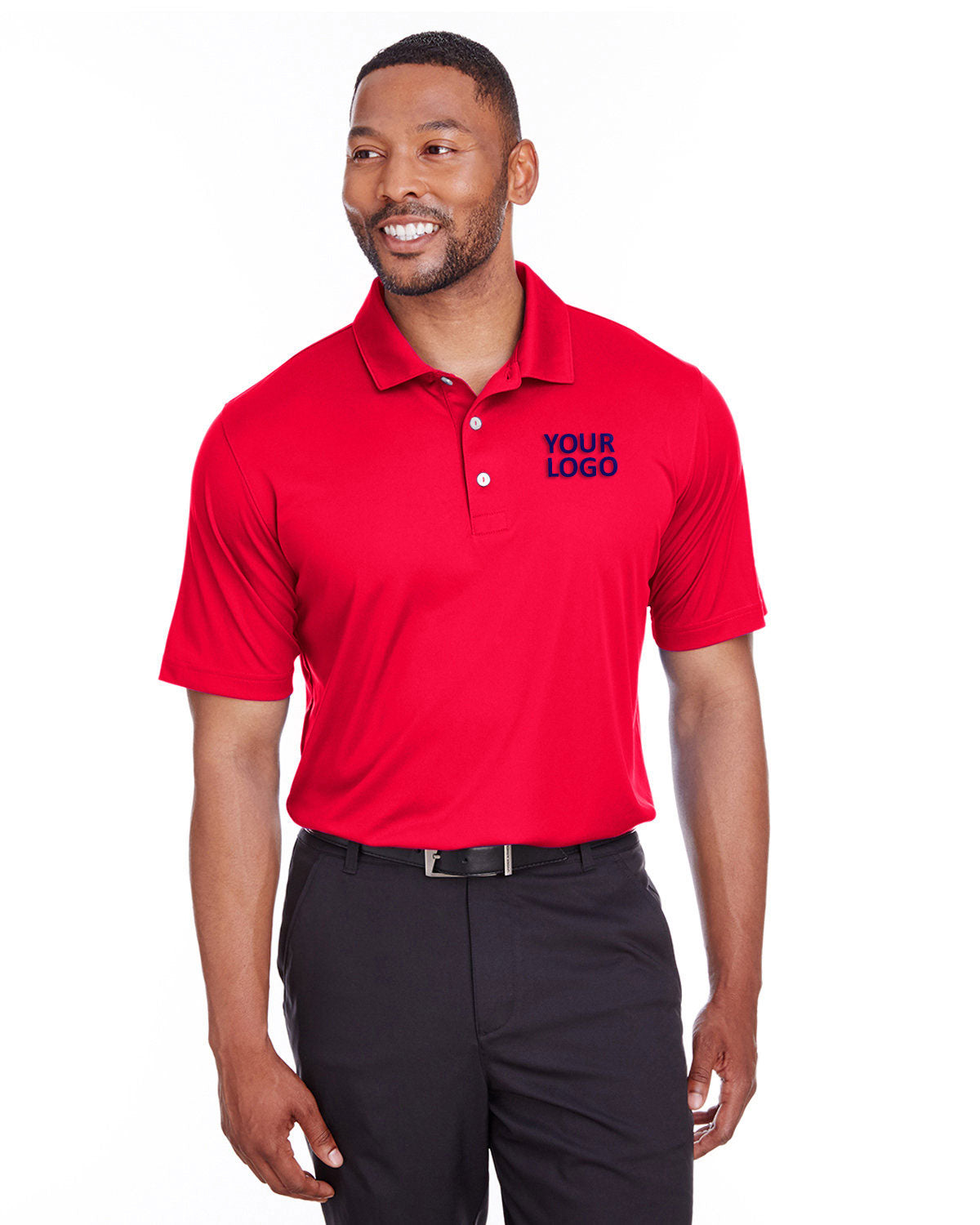 Puma High Risk Red 596799 custom dri fit polo shirts