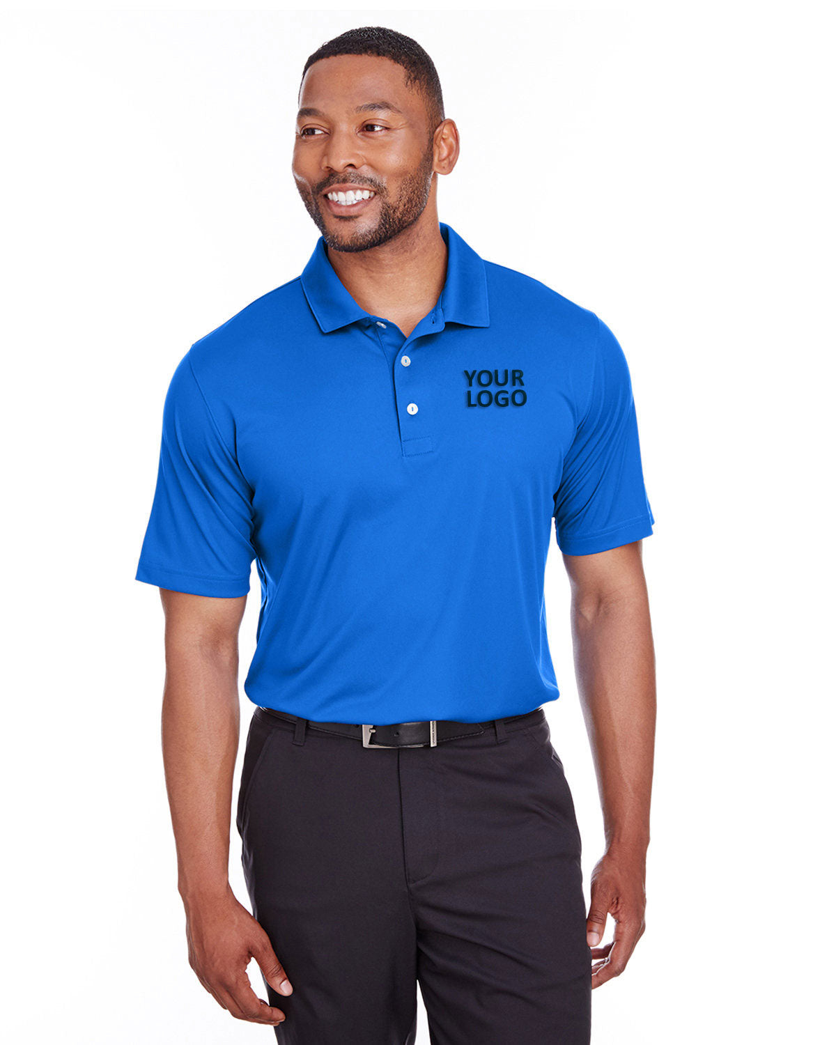 Puma Lapis Blue 596799 custom dri fit polo shirts