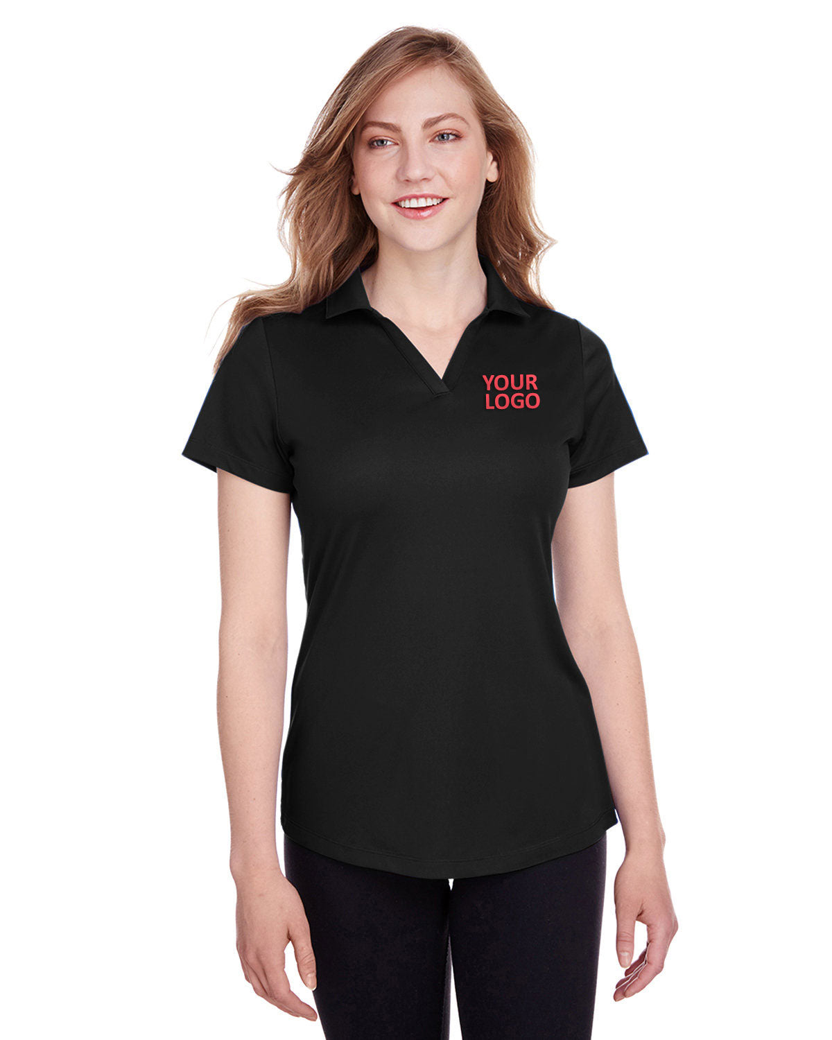 Puma Puma Black 596800 custom polo shirts with logo