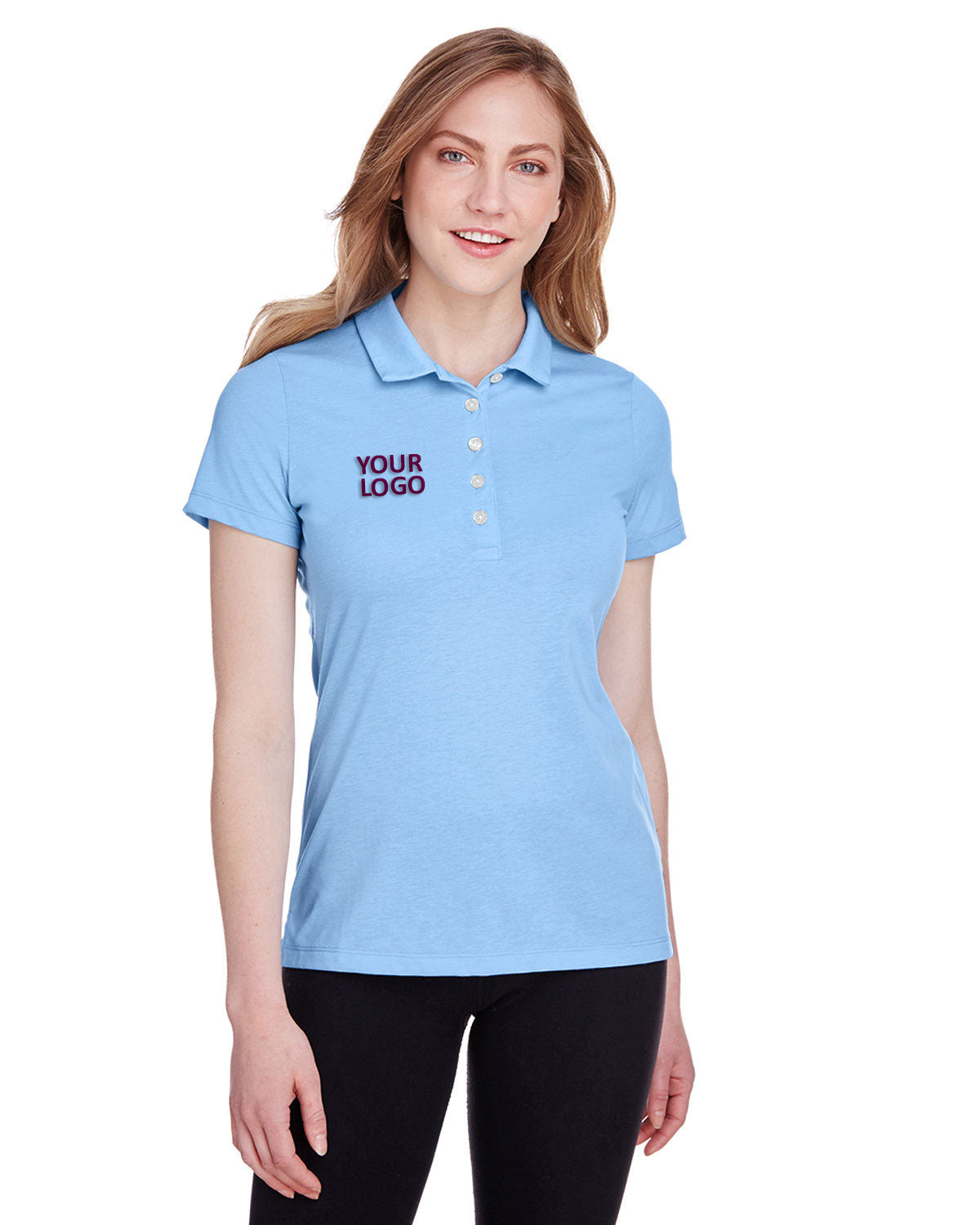 Puma Blue Bell 596921 custom logo polo shirts