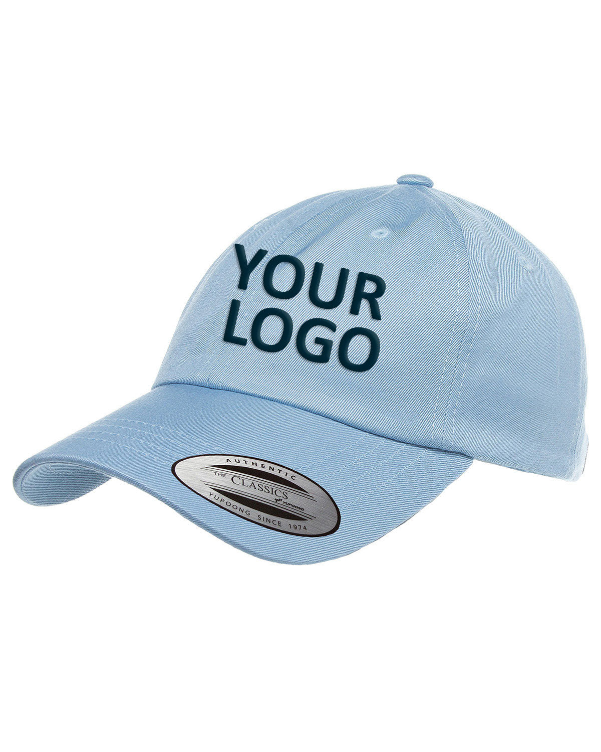 Yupoong Adult Low-Profile Cotton Twill Dad Cap 6245CM LIGHT BLUE