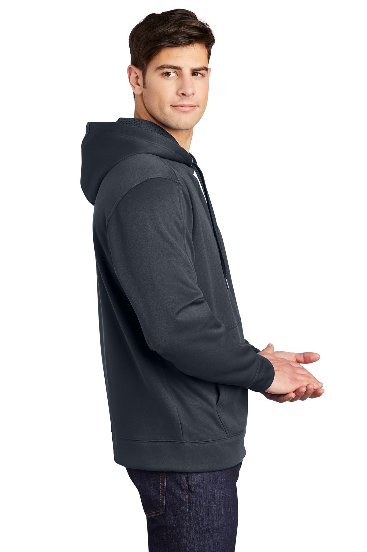 sport-tek_st290 _graphite grey_company_logo_sweatshirts