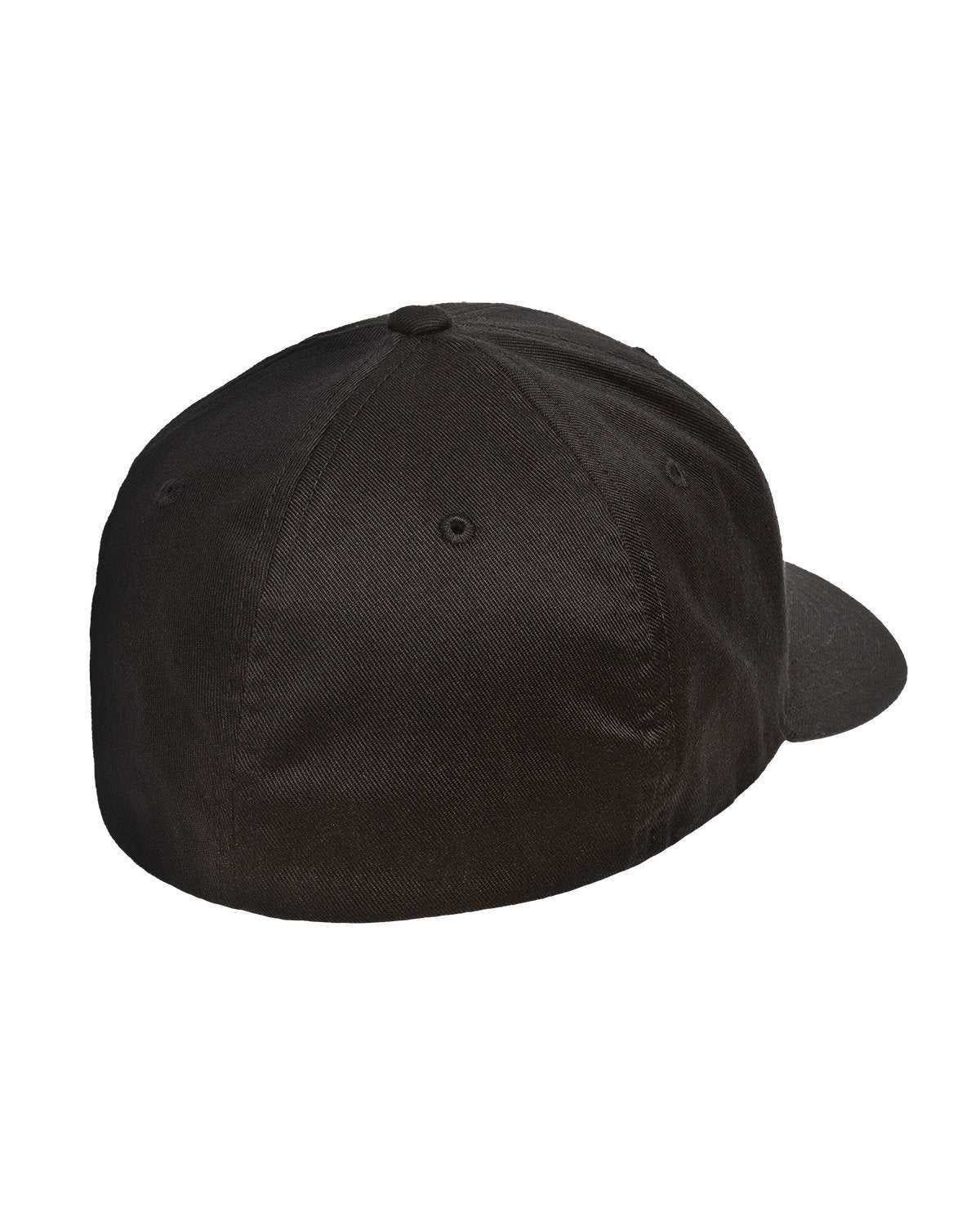 Flexfit Wooly 6-Panel Customized Caps, Black