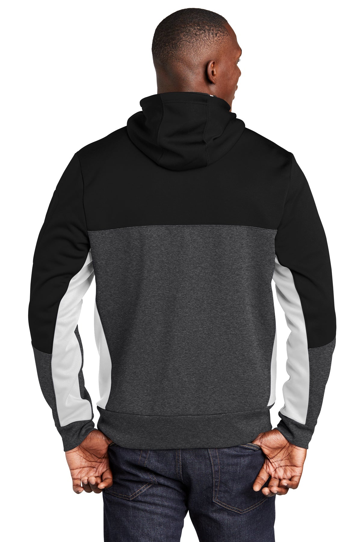 sport-tek_st245 _black/ graphite heather/ white_company_logo_sweatshirts